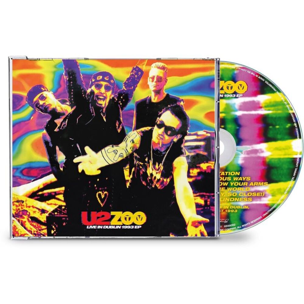U2 - Zoo Tv: Live In Dublin 1993  CD
